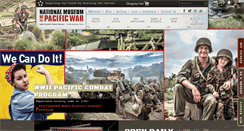 Desktop Screenshot of pacificwarmuseum.org